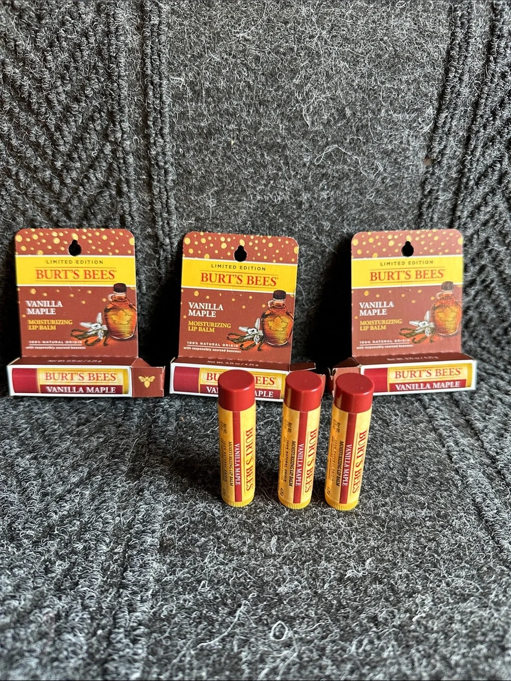 Burt’s Bees Vanilla Maple Moisturizing Lip Balm